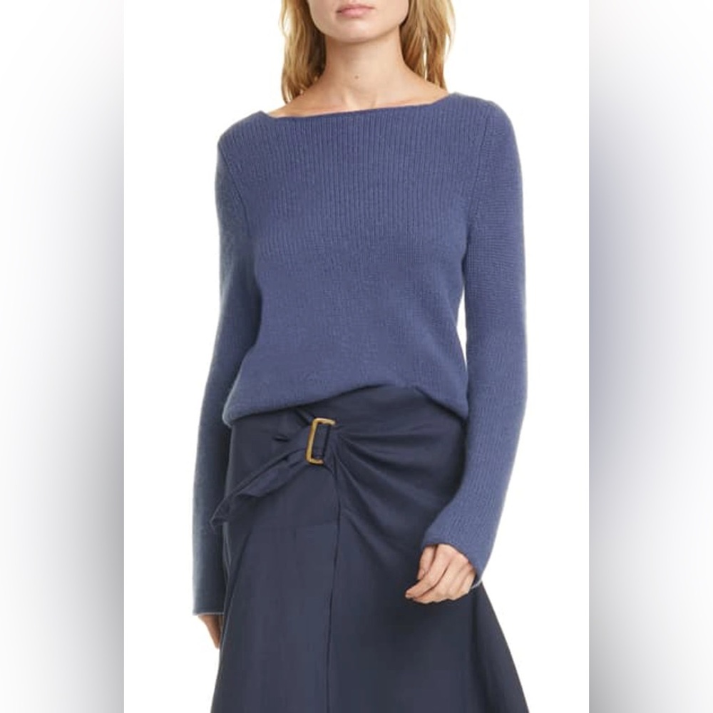 NWT Vince Boatneck Cashmere Sweater